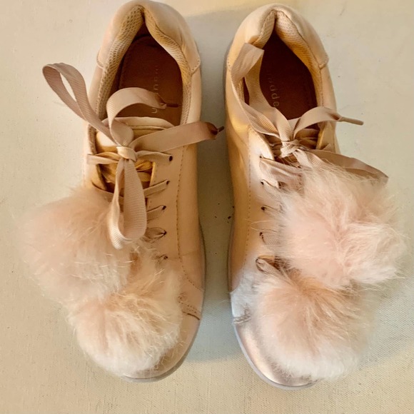 Madden Girl Pom Pom Sneakers - Picture 7 of 10